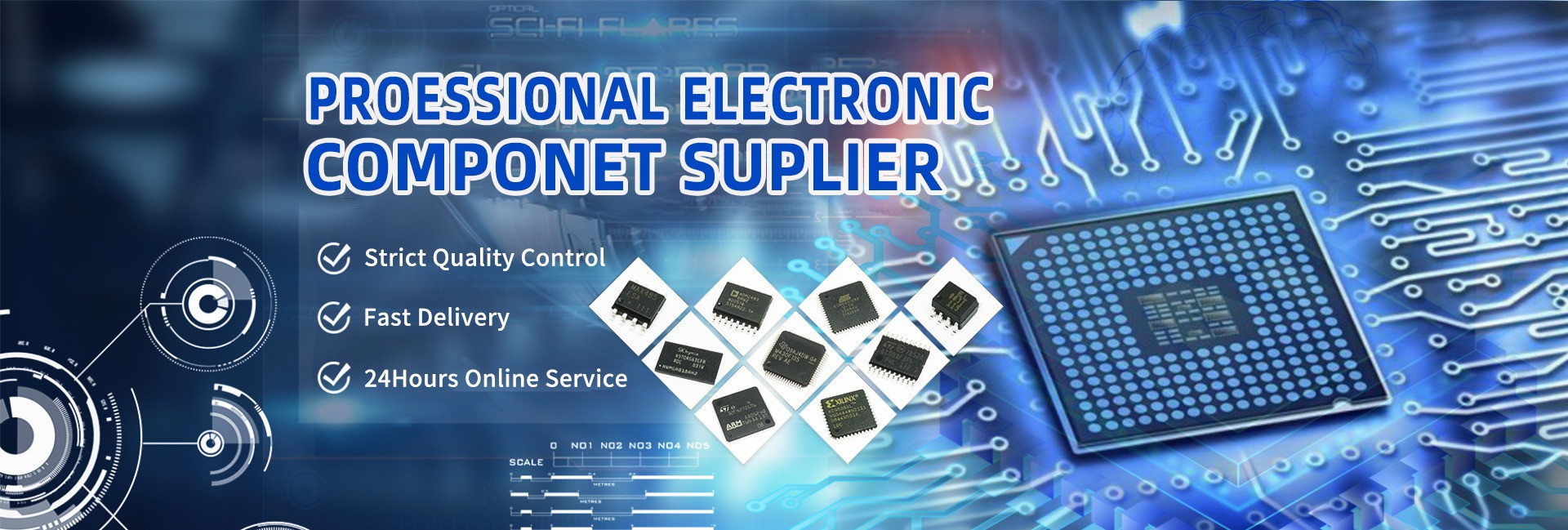 jakość Układy scalone komponentów elektronicznych fabryka